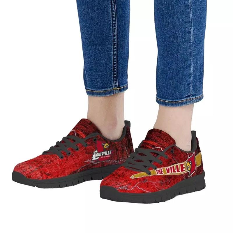 Louisville Cardinals Ret NLF Sneakers Shoes by Crocs