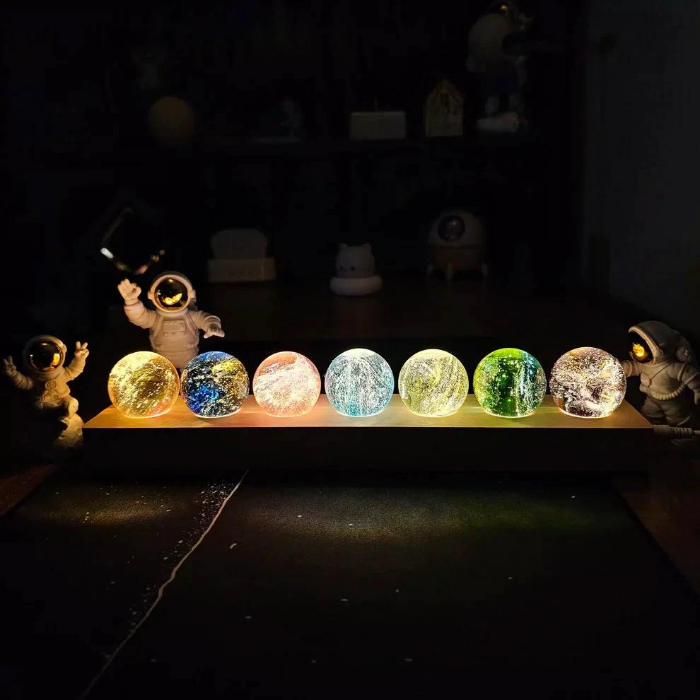 LumiGlød Crystal Lamp – Create a Calming Atmosphere Bowlift by Bowlift