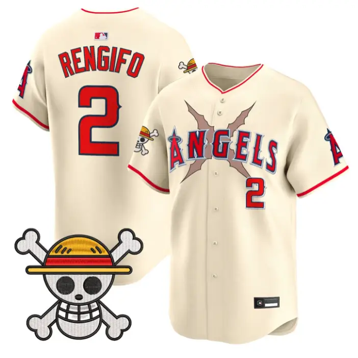 Luis Rengifo Jersey #2 Los Angeles Angels One Piece Premier Stitched by My Store