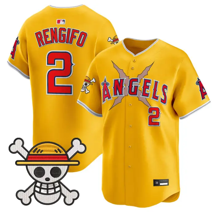Luis Rengifo Jersey #2 Los Angeles Angels One Piece Premier Stitched by My Store