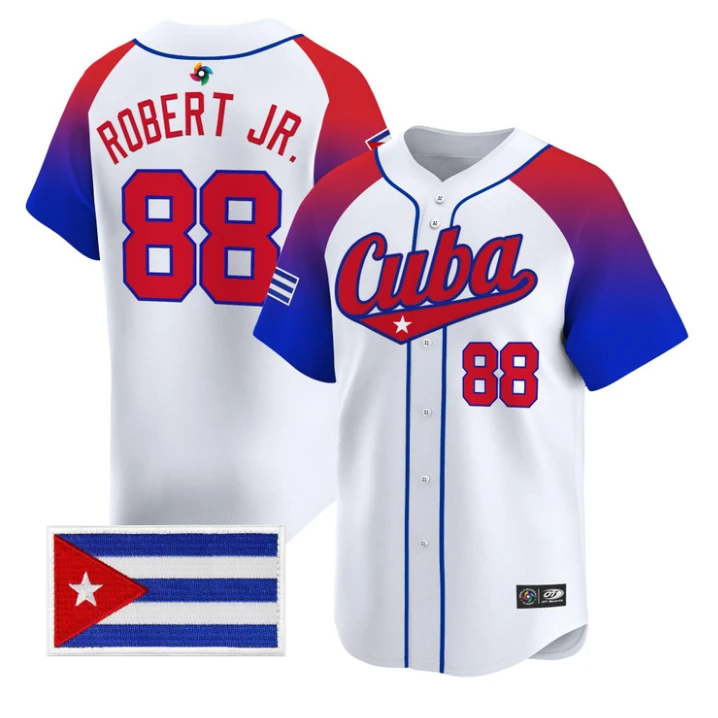 Luis Robert Jr Jersey #88 Team Cuba 2026 World Baseball Roster Stitched by My Store