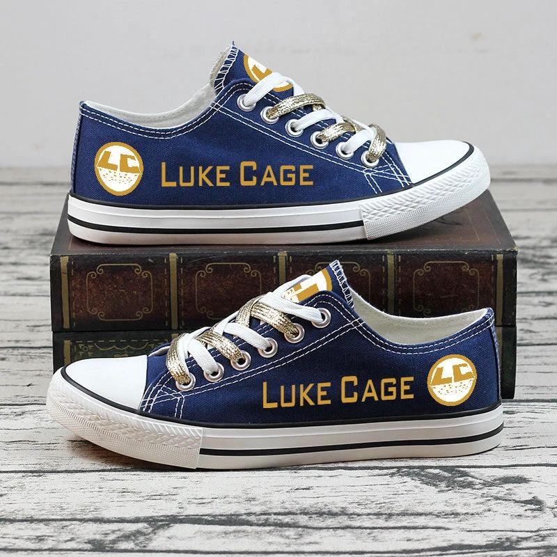 Luke Cage Low Top Canvas Sport Sneakers Shoes For Men Women Fans by Crocs