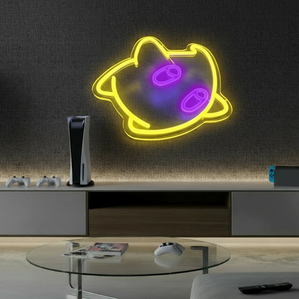 Luma Star Led Neon Sign Gaming Room Decor Sign by Neonchics