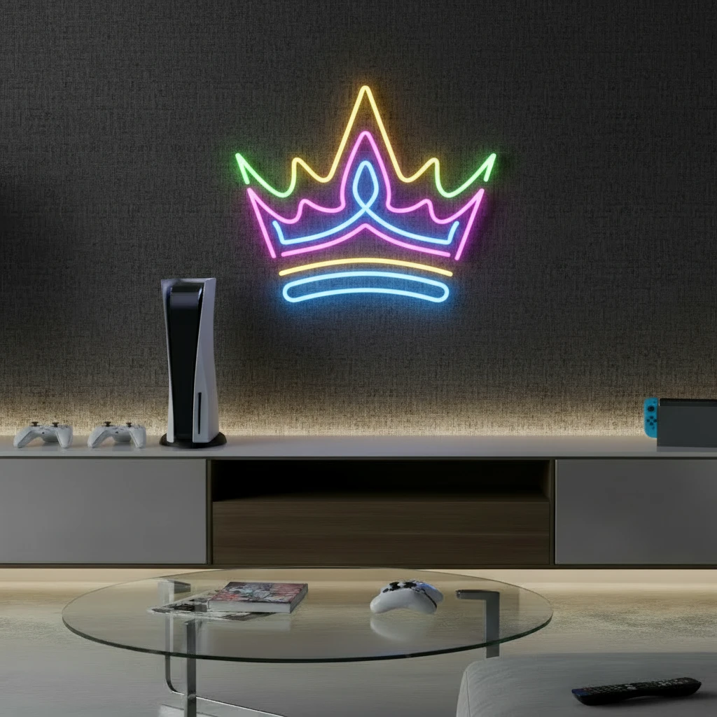 Luma Star Led Neon Sign Gaming Room Decor Sign by Neonchics