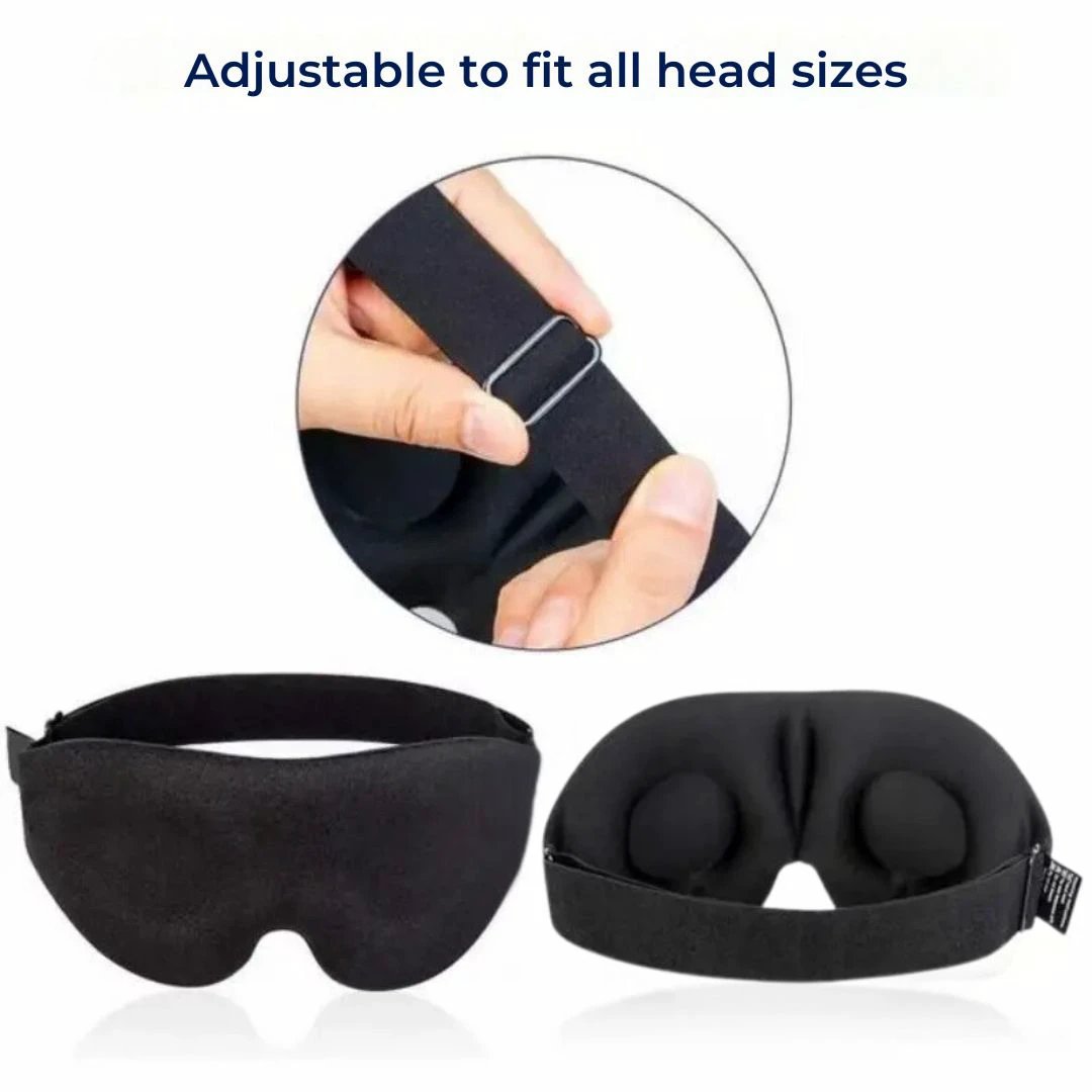 LumiShade Darkening Sleeping Mask | Light Blocking Comfort - for Shift Workers - Travelers - Light Sensitive Sleepers Bowlift by Bowlift