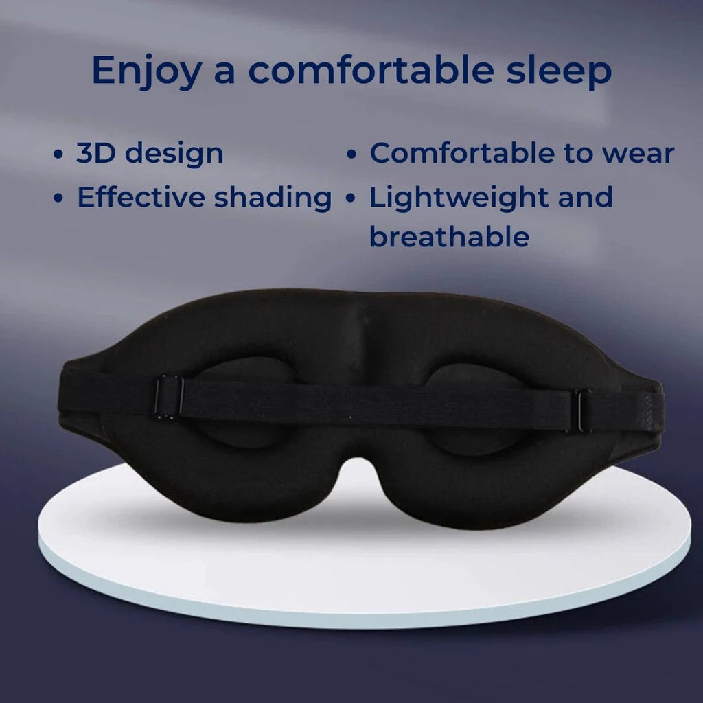 LumiShade Darkening Sleeping Mask | Light Blocking Comfort - for Shift Workers - Travelers - Light Sensitive Sleepers Bowlift by Bowlift
