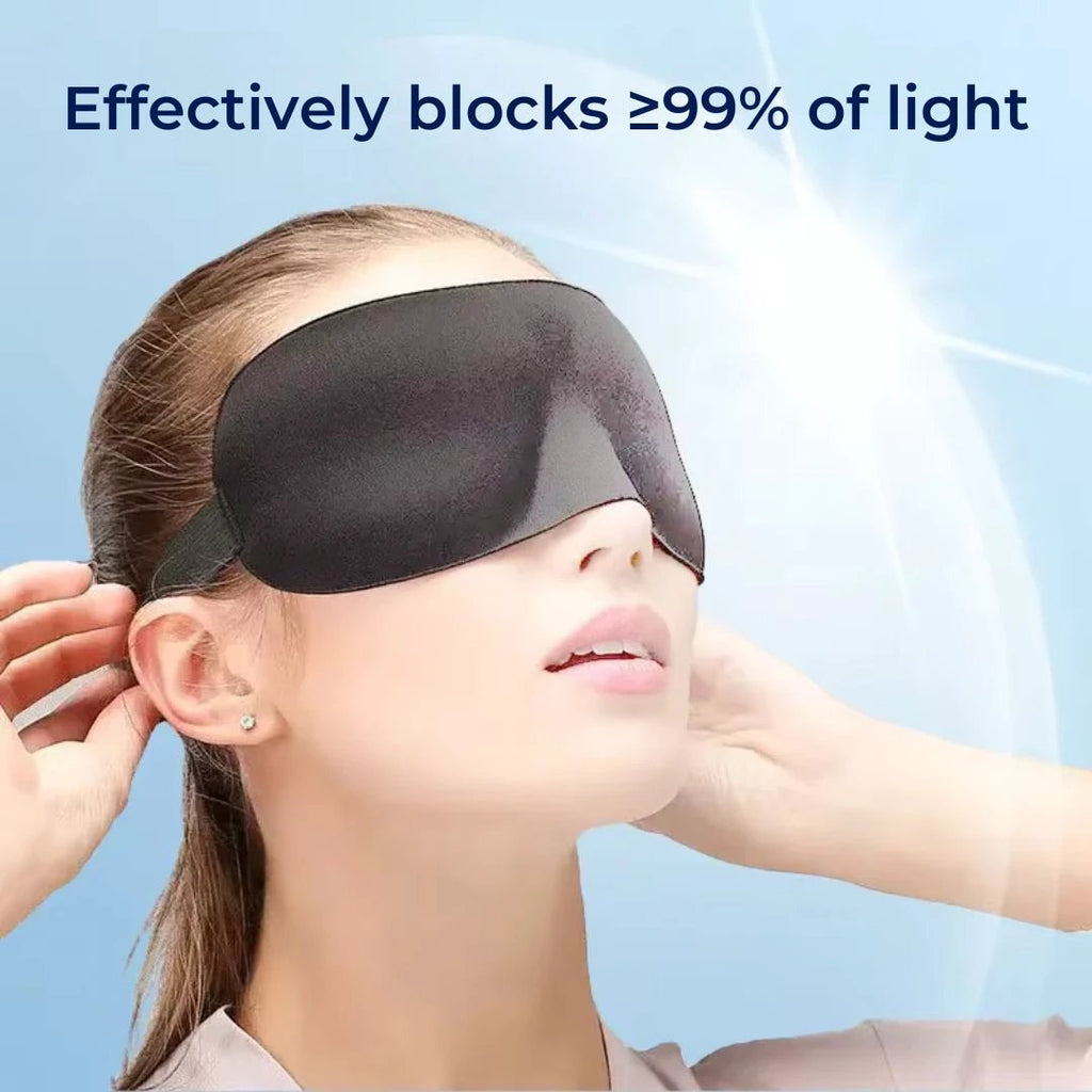 LumiShade Darkening Sleeping Mask | Light Blocking Comfort - for Shift Workers - Travelers - Light Sensitive Sleepers Bowlift by Bowlift