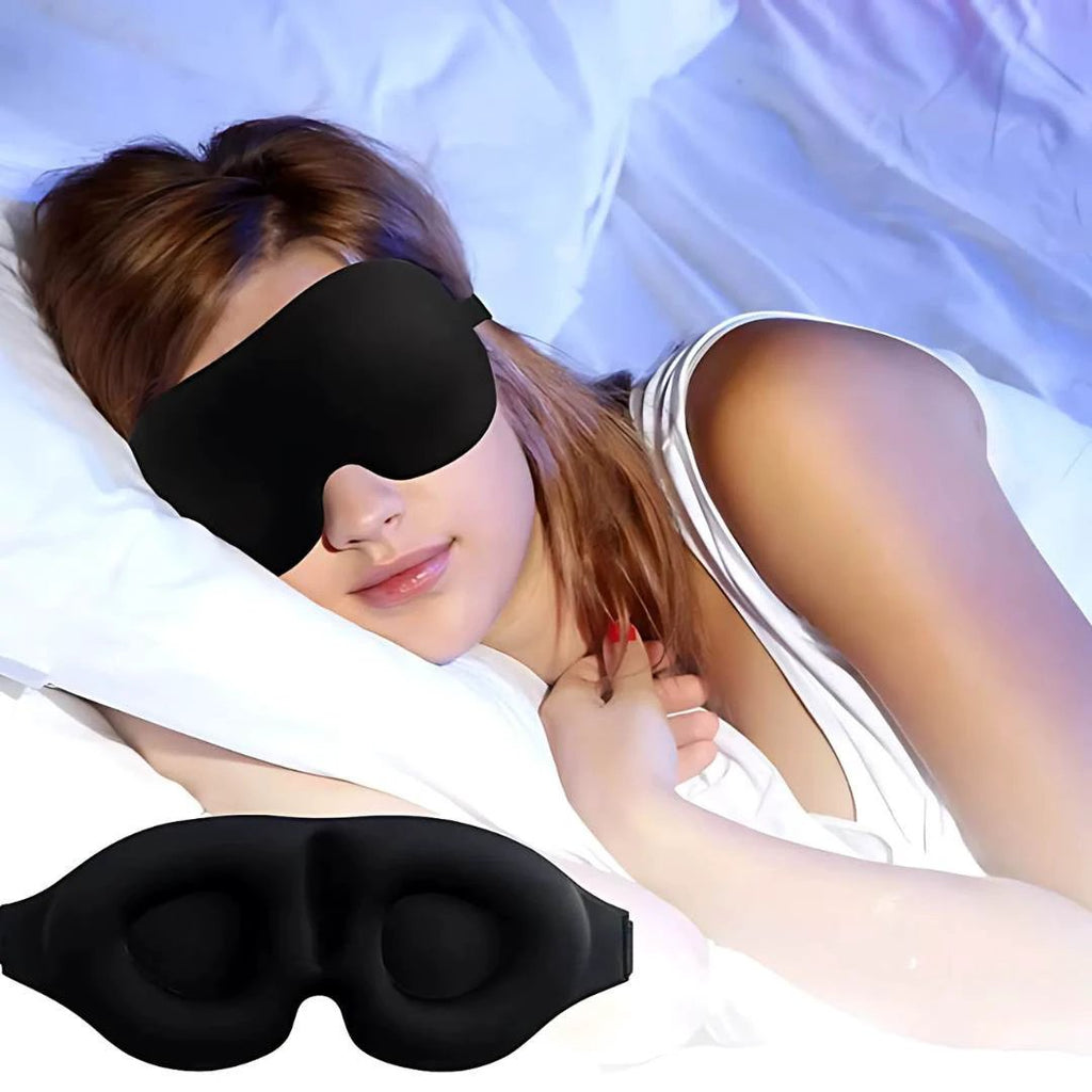 LumiShade Darkening Sleeping Mask | Light Blocking Comfort - for Shift Workers - Travelers - Light Sensitive Sleepers Bowlift by Bowlift