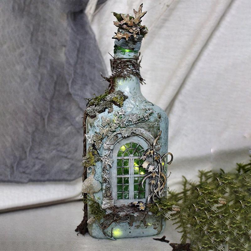 Glowing Wine Bottle by Bowlift