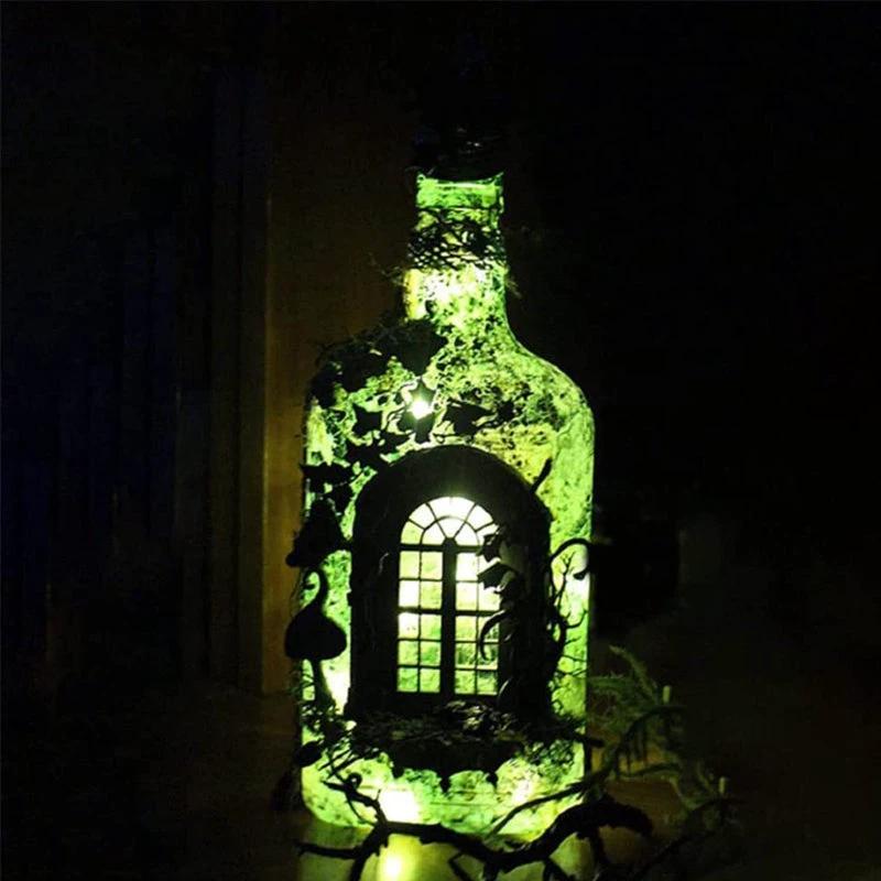 Glowing Wine Bottle by Bowlift