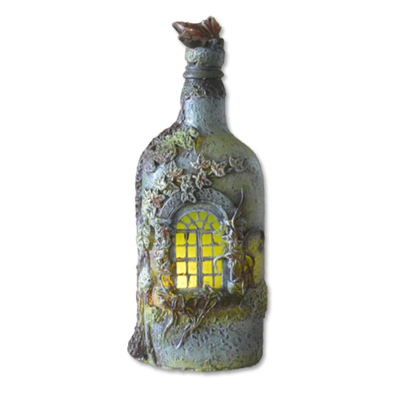 Glowing Wine Bottle by Bowlift