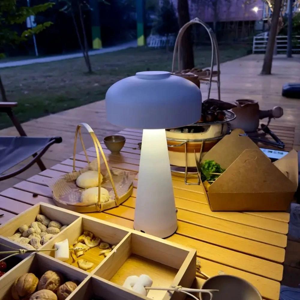 Luna Glow Frosted Table Light by Casa & Beyond