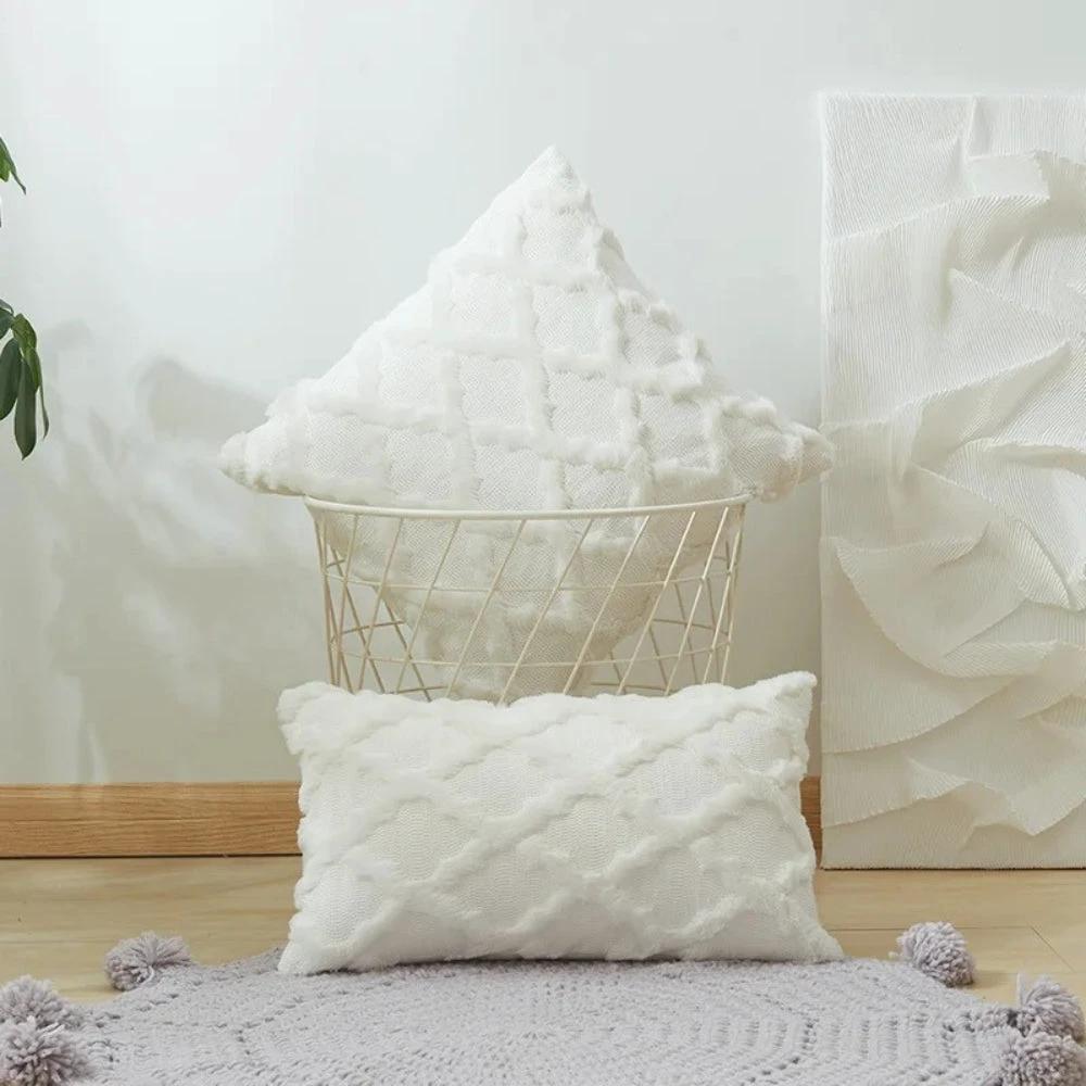 Lunel Velvet Boho Style Pillow Cushion Cover by Casa & Beyond