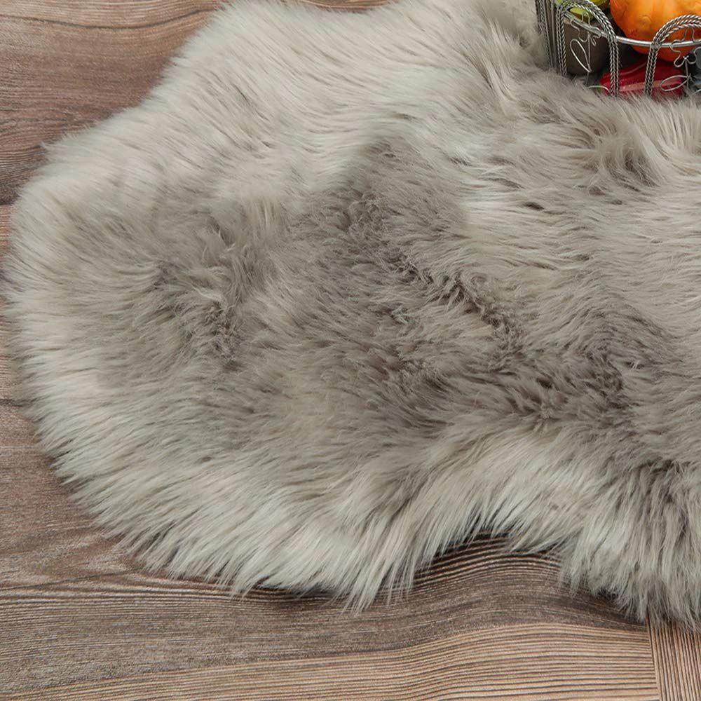 Lush Loom Faux Fur Rug by Casa & Beyond