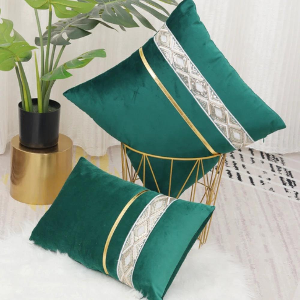 Luxe Stripe Cushion Cover by Casa & Beyond