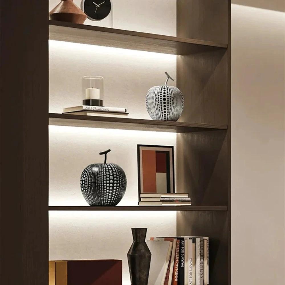 Luxurious Polka Dot Apple Sculpture by Casa & Beyond