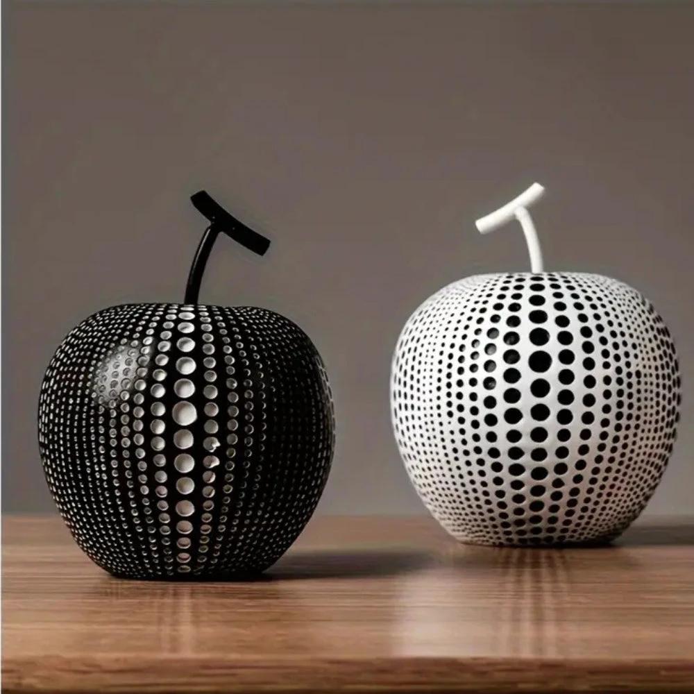 Luxurious Polka Dot Apple Sculpture by Casa & Beyond