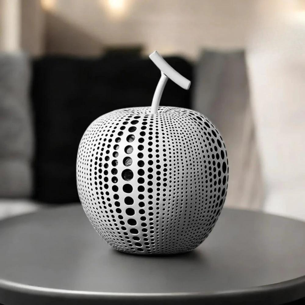 Luxurious Polka Dot Apple Sculpture by Casa & Beyond
