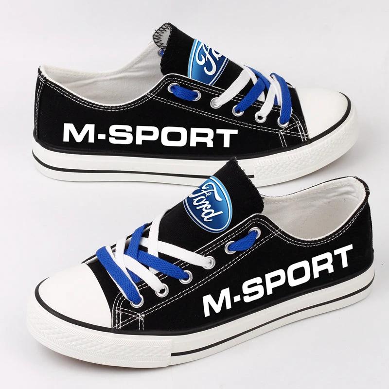 M-SPORT FORD WRT M-SPORT Canvas Sneakers Shoes For Men Women Fans by Crocs