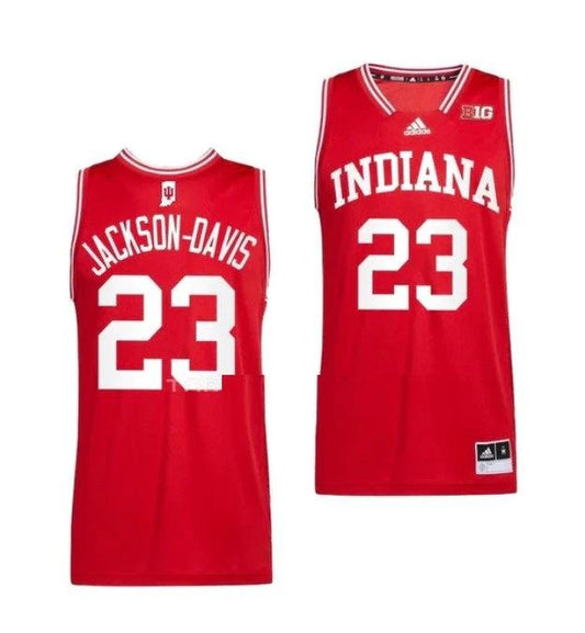#23 Trayce Jackson Davis Jersey Indiana Hoosiers College Basketball Jerseys Red by My store basketball