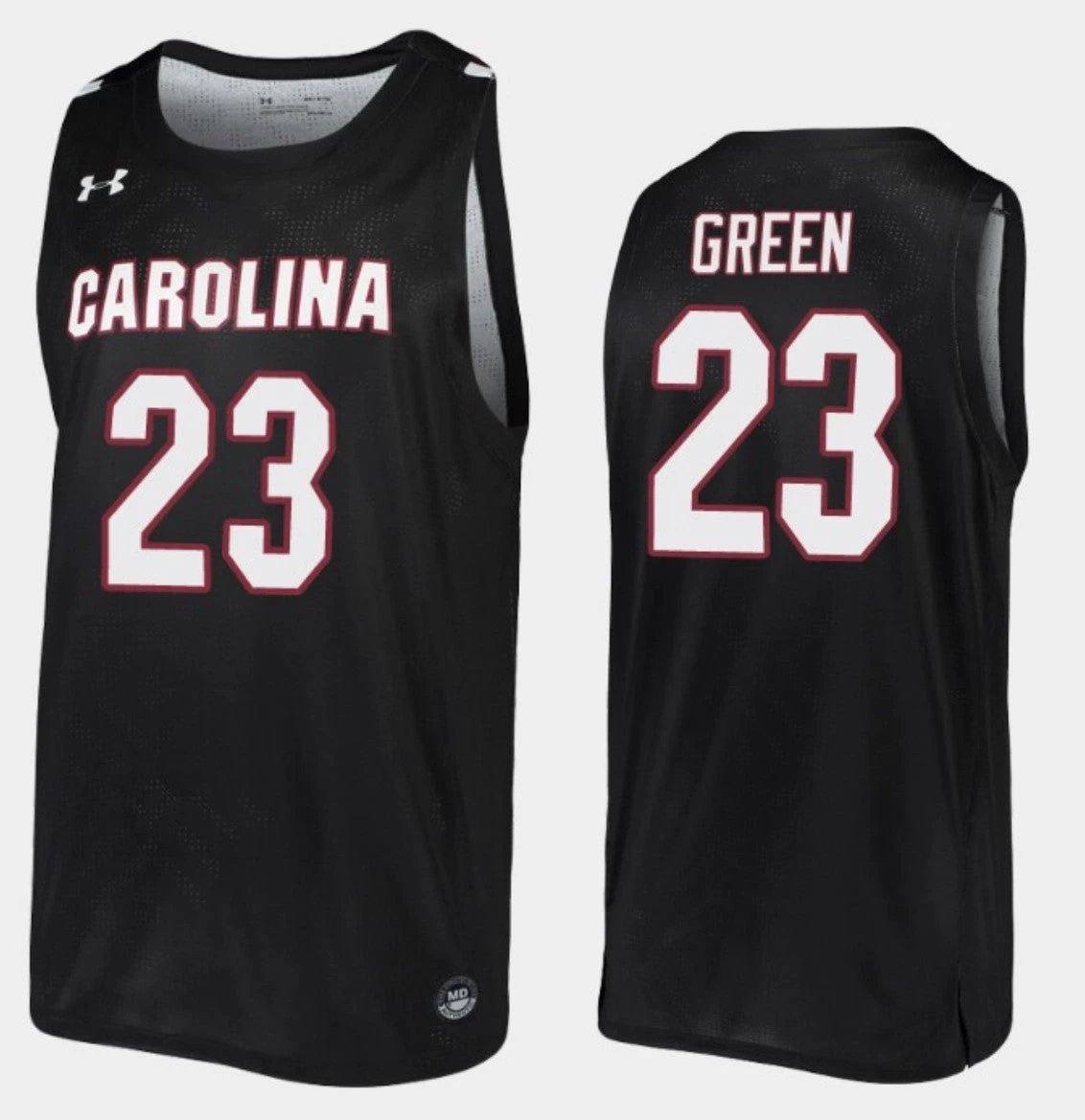 Mike Green Jersey South Carolina Gamecocks College Basketball Black Replica #23 by My store basketball