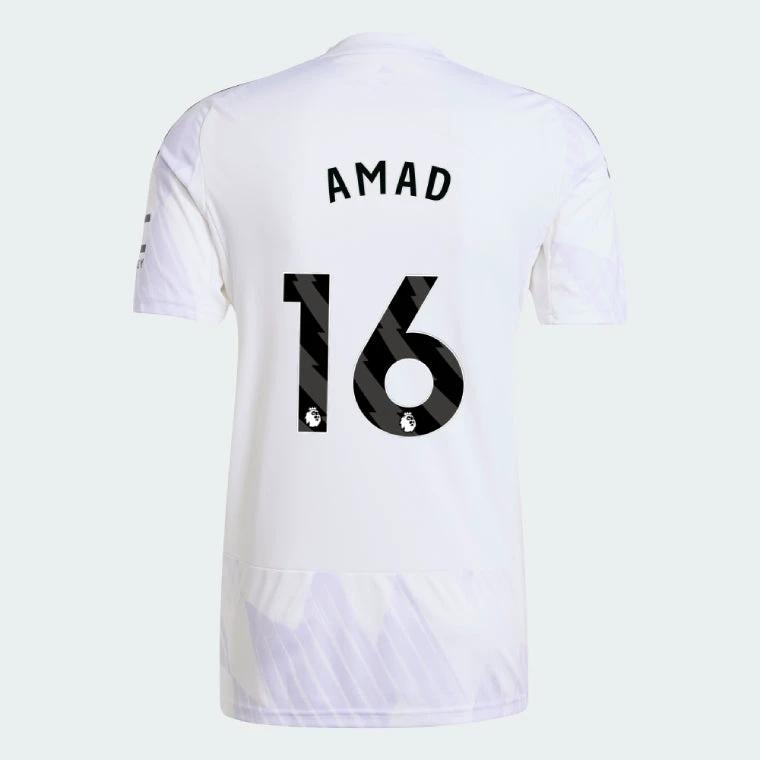 Manchester United 2025-26 Away AMAD 16 Match Jersey – White by Soccer Jersey