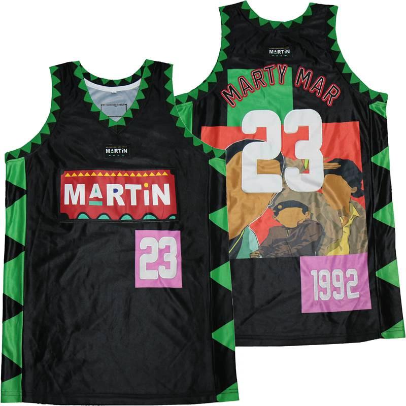 Martin Mar #23 Imma Be Alright Black Movie Basketball Jersey by My store basketball
