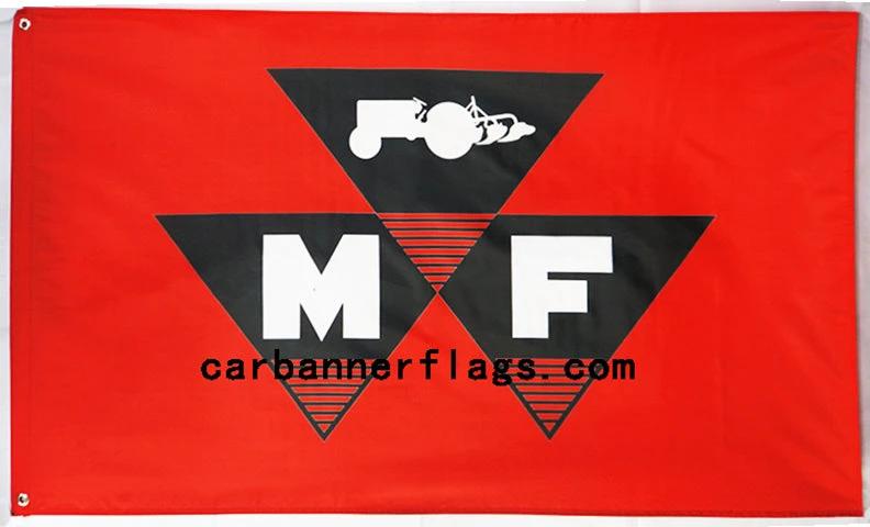 Massey Ferguson Flag-3x5 FT MF Banner-100% polyester by flagsshop