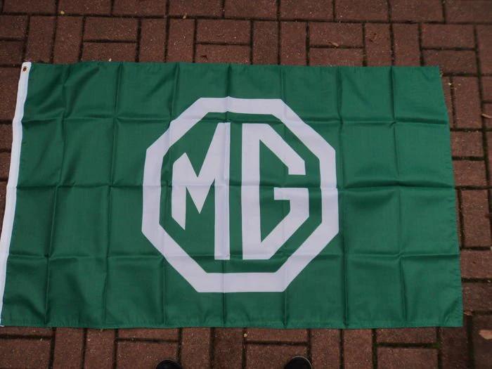 MG Flag Green 3X5 Ft Polyester Banner USA 90x150cm by flagsjustdoit