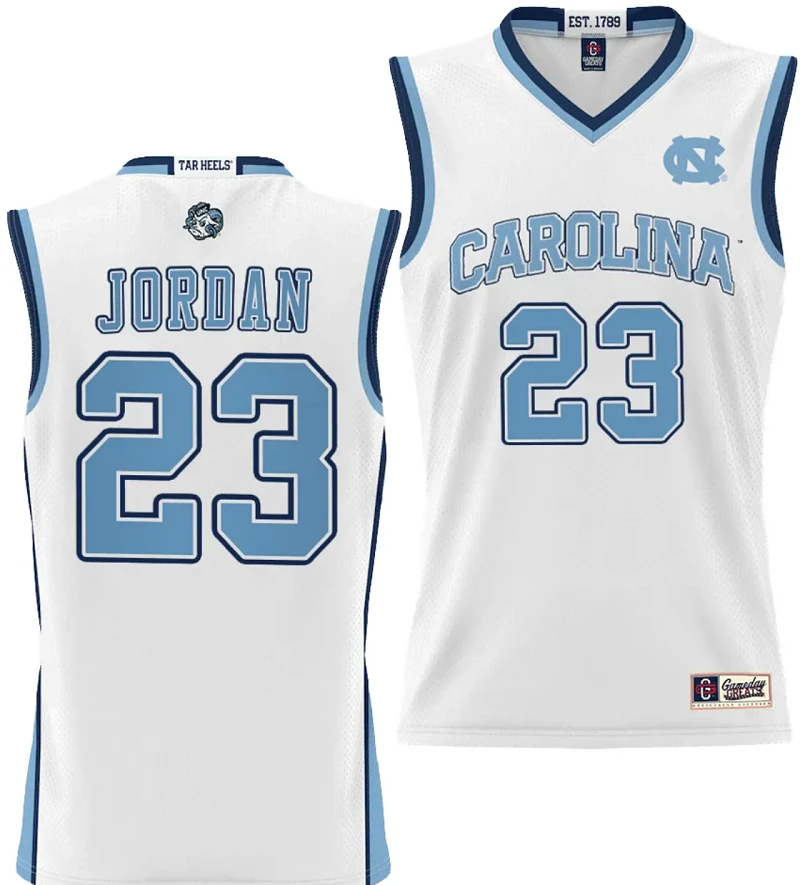 Michael Jordan Jersey #23 UNC Tar Heels College NIL Basketball Lightweight by My store basketball