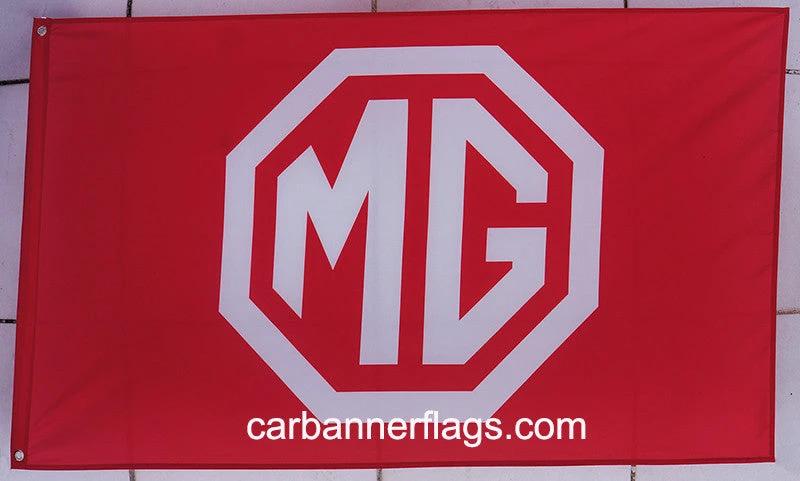 MG Flag-3x5ft Banner-100% polyester-Red-Green by flagsshop