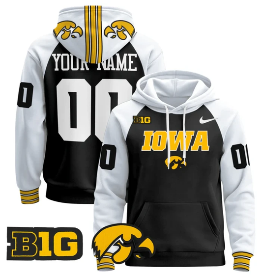 Custom Iowa Hawkeyes Hoodie 2024 Pullover V3 by Hoodie Pullover
