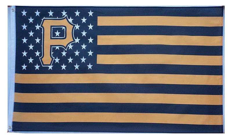 Pittsburgh Pirates Flag-3x5FT Banner-100% polyester by flagsshop