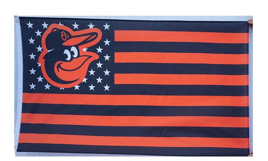 Baltimore Orioles Flag-3x5FT Banner-100% polyester by flagsshop