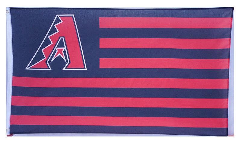 Arizona Diamondbacks Flag-3x5FT Banner-100% polyester by flagsshop