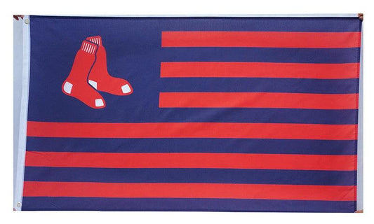Boston Red Sox Flag-3x5FT Banner-100% polyester by flagsshop