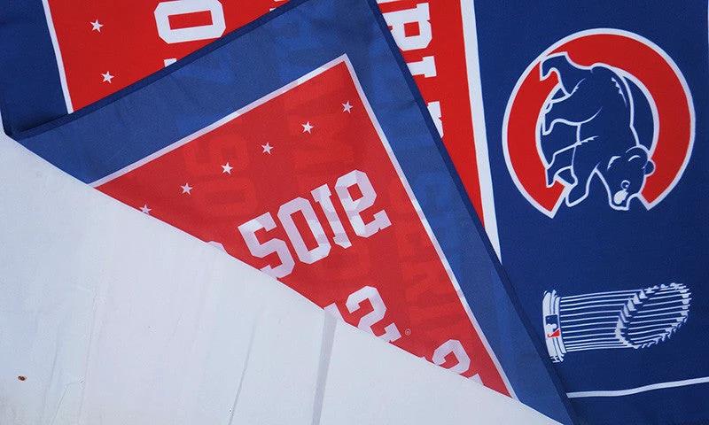Chicago Cubs Flag-3x5FT Banner-100% polyester C Flag by flagsshop