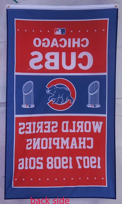 Chicago Cubs Flag-3x5FT Banner-100% polyester C Flag by flagsshop
