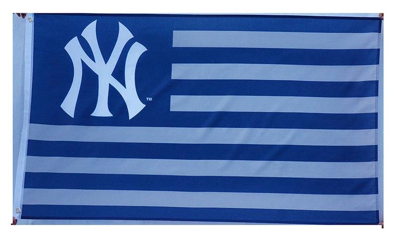 New York Yankees Flag-3x5FT Banner-100% polyester by flagsshop