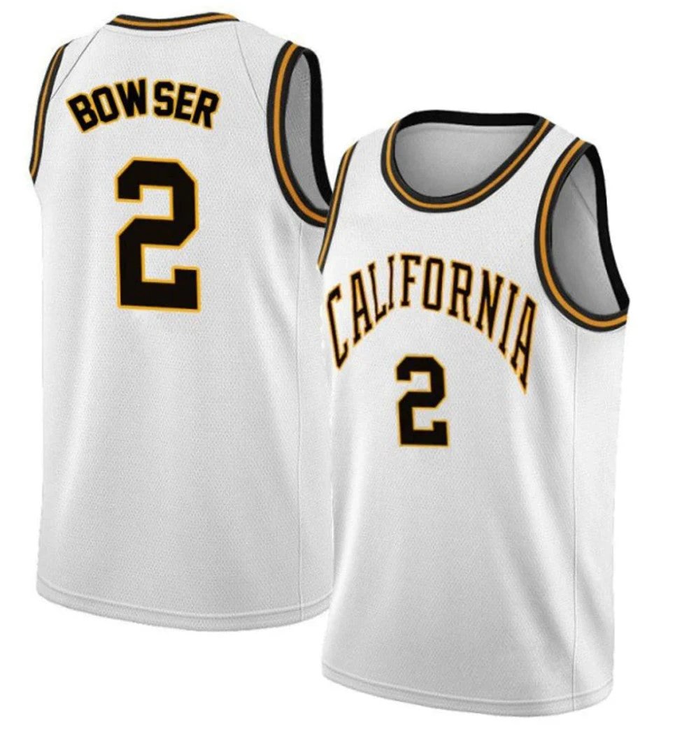 Monty Bowser Jersey California Golden Bears College Basketball #2 by My store basketball