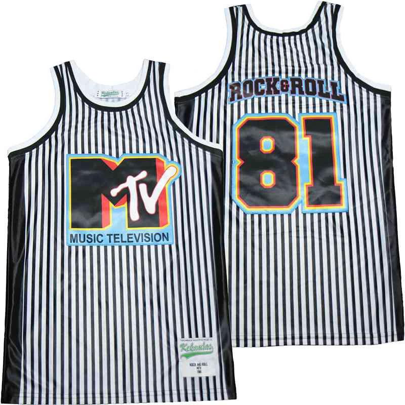 MTV Rock and Roll Basketball Jersey by My store basketball
