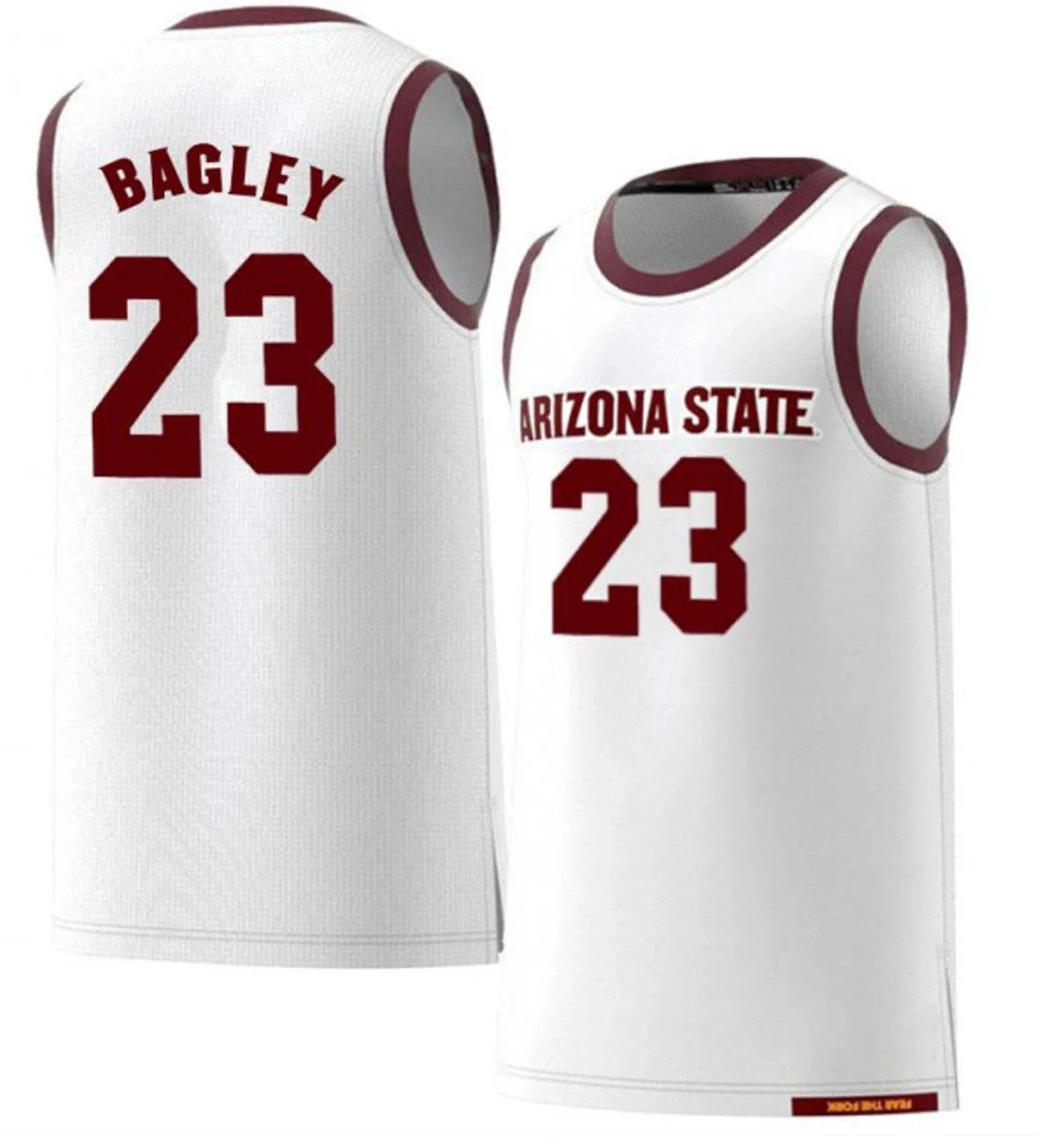 Marcus Bagley Jersey Arizona State Sun Devils College Basketball #23 by My store basketball