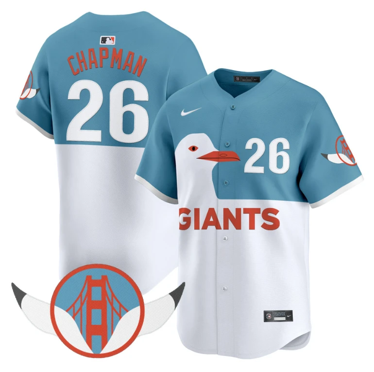 Matt Chapman Jersey #26 San Francisco Giants Seagull 2025 Vapor Premier Limited Stitched by My Store
