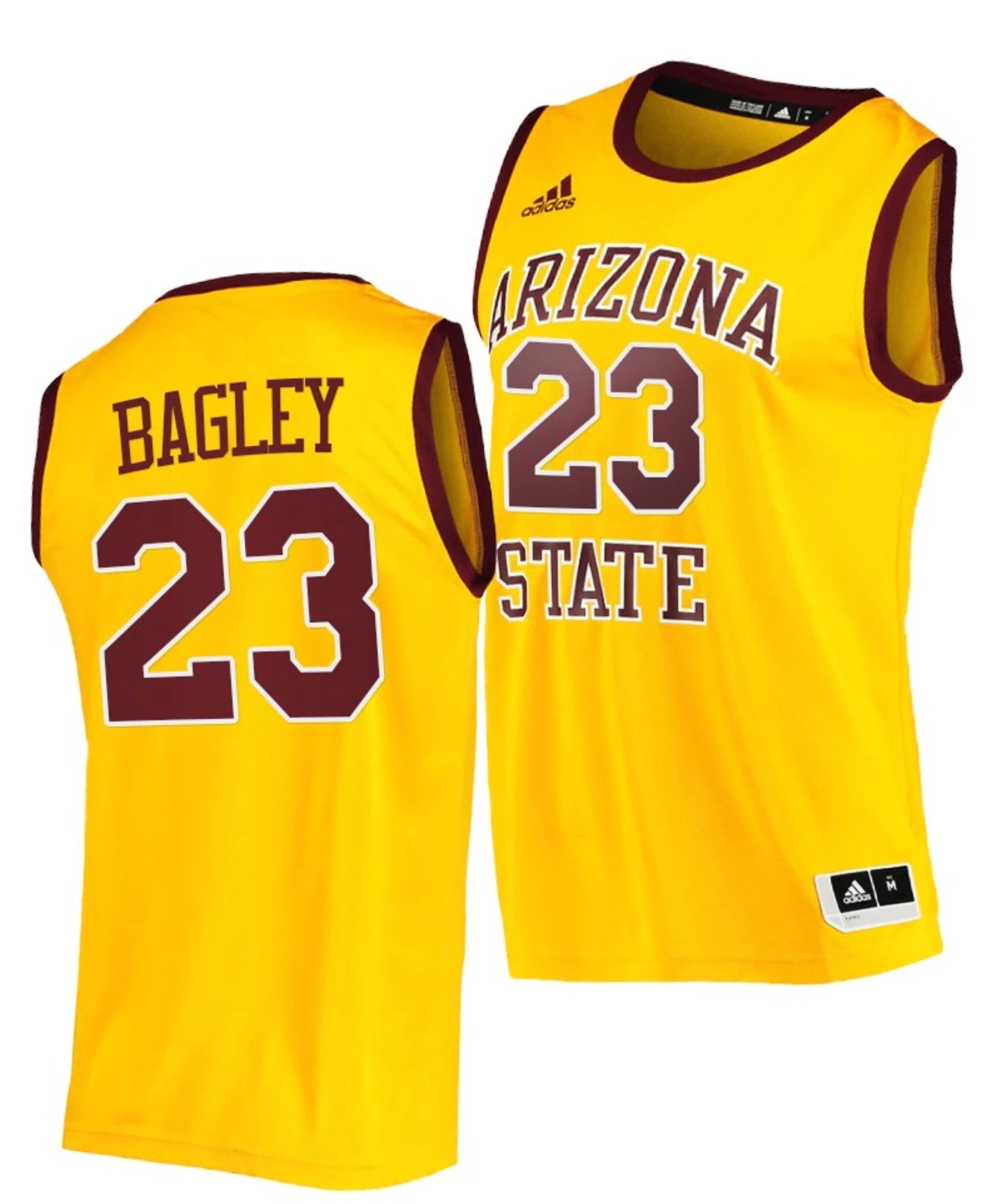 Marcus Bagley Jersey Arizona State Sun Devils College Basketball #23 by My store basketball