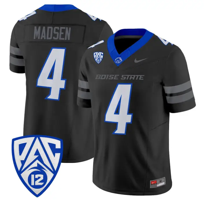 Maddux Madsen Jersey #4 Boise State Broncos 2026 Vapor Limited Stitched by My Store NCAA Football Jerseys