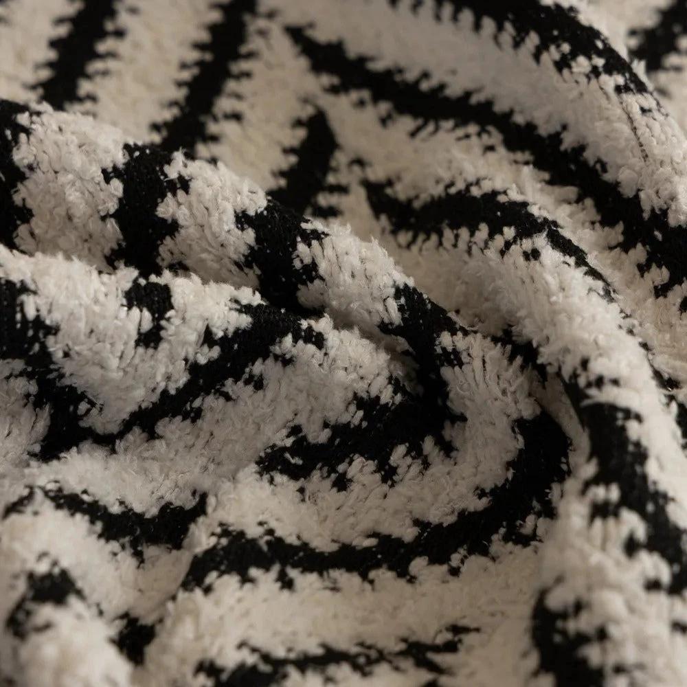 Marella Soft Chevron Sofa Cover by Casa & Beyond US