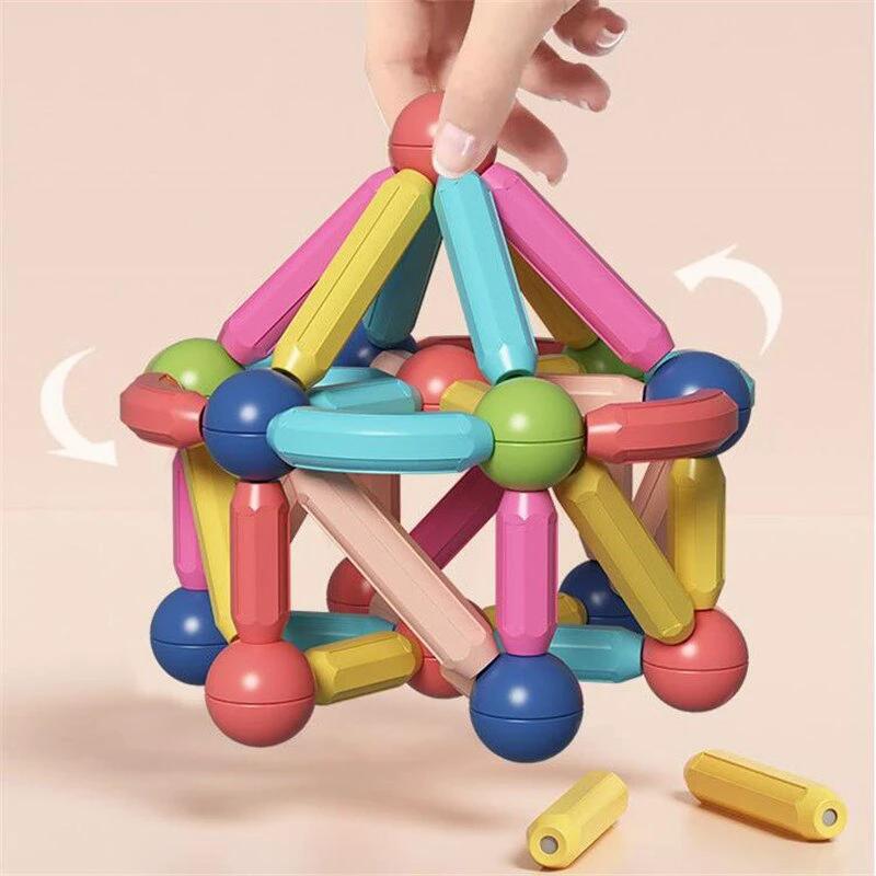 Magnet Stick Building Blocks - Multiple Fun Games Bowlift by Bowlift