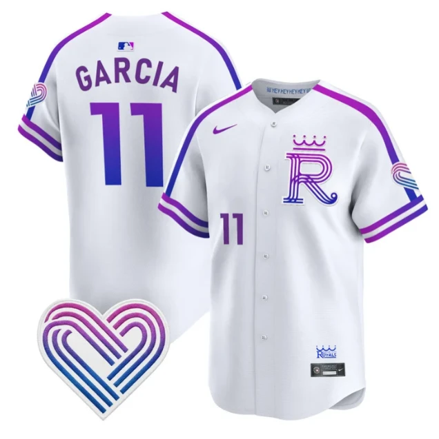 Maikel Garcia Jersey #11 Kansas City Royals 2026 City Connect Premier Stitched by My Store