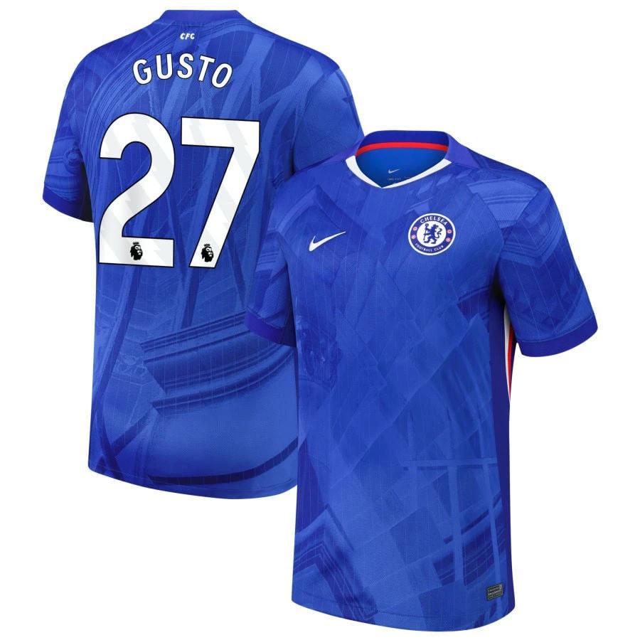 Malo Gusto #27 Chelsea 2025-26 Home Match Jersey – Blue by Soccer Jersey