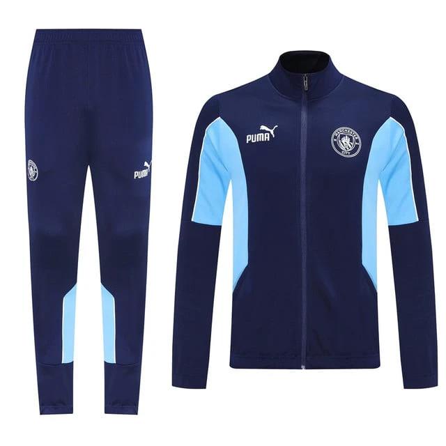 Manchester City 2025-26 Soccer Training Set – Blue Royal Blue by Soccer Jersey